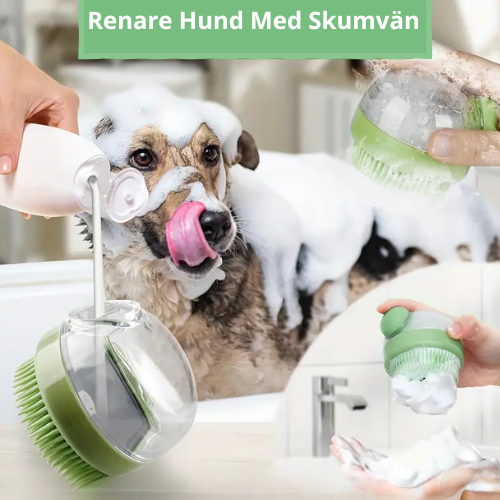 Skumvän - Självskummande Hundtvätt